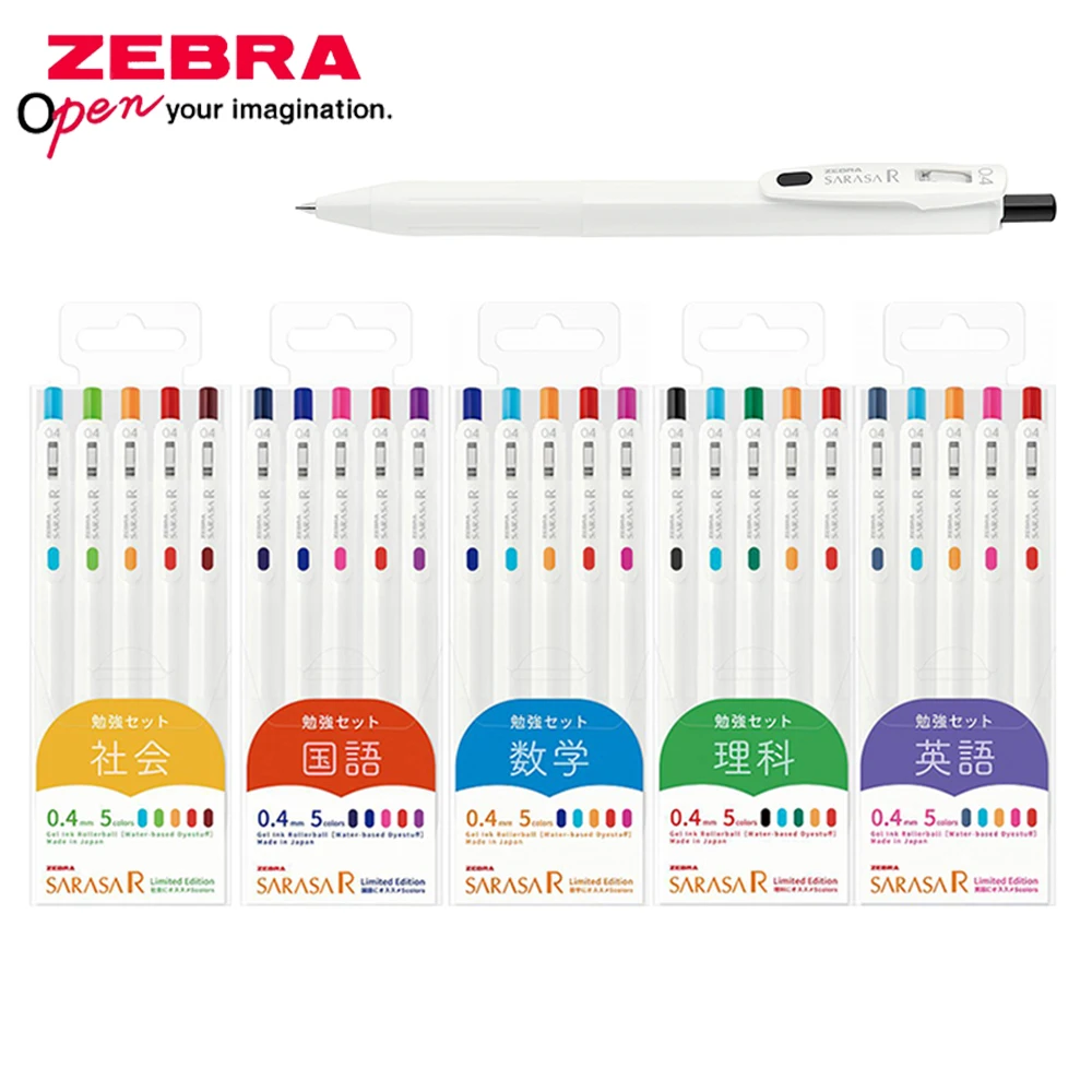 Zebra Pen Mildliner - Set alat tulis Gel ZEBRA, 5