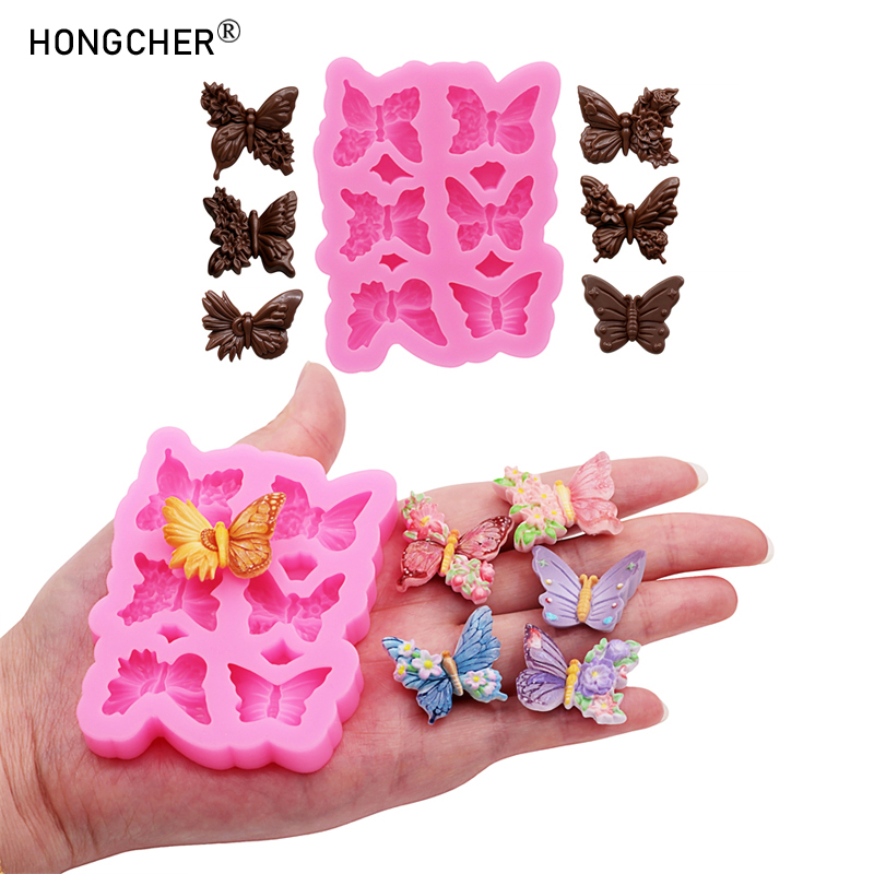Cetakan Silikon Kupu-kupu & Le - Resin Craft Ideas ulasan dan harga