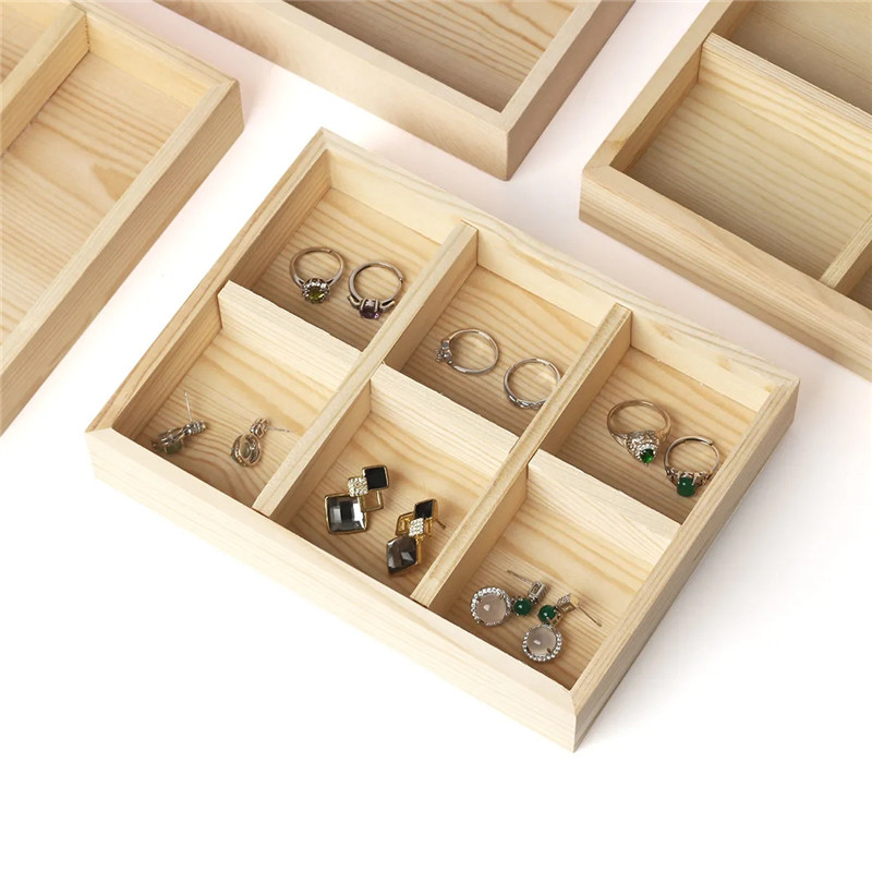 Pengatur Perhiasan Kayu Nampan - Wood Ring Blank ulasan dan harga