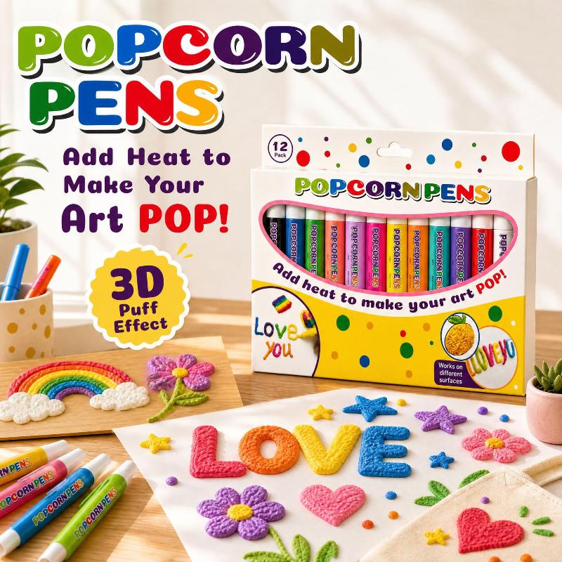 Set Pena Popcorn 3D Baru, 6/12 - Copic Marker Sketch ulasan dan harga